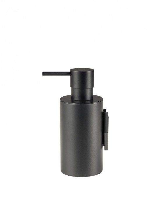 DIAC0114Bertini Matt Black Soap Dispenser Wall Mounted